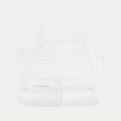 Organizador con 3 divisiones de 13.5 x 13.5 cm