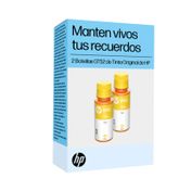 Set de 2 botellas de tinta HP GT53, negro