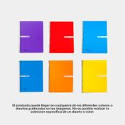 Cuaderno A4 argollado cuadriculado 5 materias de 120 hojas Enri (Surtido)