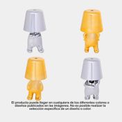 Lámpara de mesa USB dorada y cromada (surtida)