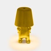 Lámpara de mesa USB dorada y cromada (surtida)