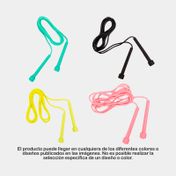 Cuerda para saltar de 2.4 m unicolor (surtido)