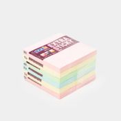 Notas adhesivas Stick de 7.6 x 7.6 cm 6 pads x 540 hojas pastel