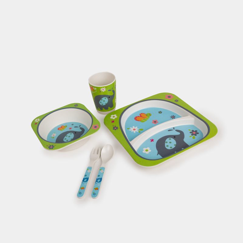 set-de-vajilla-infantil-diseno-elefante-con-flores-x-5-piezas-7701016847414