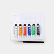 Kit de arte con lienzo piratas x 9 piezas