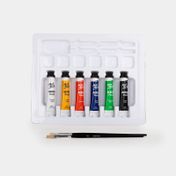 Kit de arte con lienzo tiburón x 9 piezas