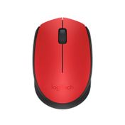 Mouse inalámbrico Logitech M170, rojo