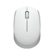 Mouse inalámbrico Logitech M170 blanco