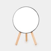 Espejo de mesa con soporte 23.9 x 16 cm