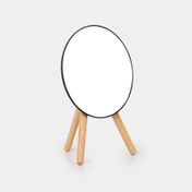 Espejo de mesa con soporte 23.9 x 16 cm