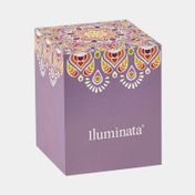 Vela tipo vaso en caja, diseño Lila Bliss