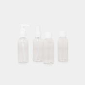 Kit de recipientes para viaje x8 piezas con estuche gatos