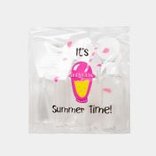 Kit de recipientes para viaje x8 piezas con estuche It's Summer Time