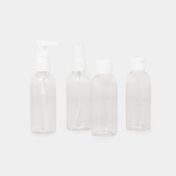 Kit de recipientes para viaje x8 piezas con estuche Unicornio