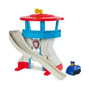 Torre de control Paw Patrol con vehículo Chase
