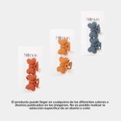 Pinza para cabello mate x 2 unidades (surtido)