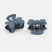 Pinza para cabello mate x 2 unidades (surtido)