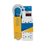 Multitoma fulgore de 8 salidas, blanca