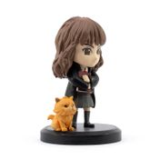 Figura coleccionable Hermione con Crookshanks