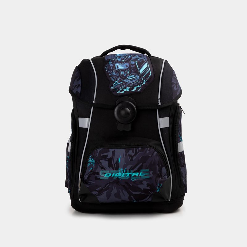 morral-backpack-de-40-cm-negro-con-verde-7701016841221