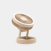 Ventilador plegable de 3 velocidades con luz