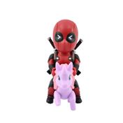 Figura coleccionable de Deadpool en unicornio