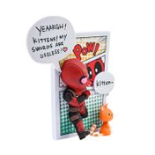 Figura coleccionable Deadpool amante de gatos