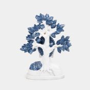 Figura de 20.8 x 17.2 cm Buda con árbol de la vida