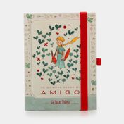 Libreta ejecutiva El Principito amigo con banda elástica