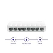 Switch de escritorio 8  puertos LS1008 (vel. 10/100 mbps)