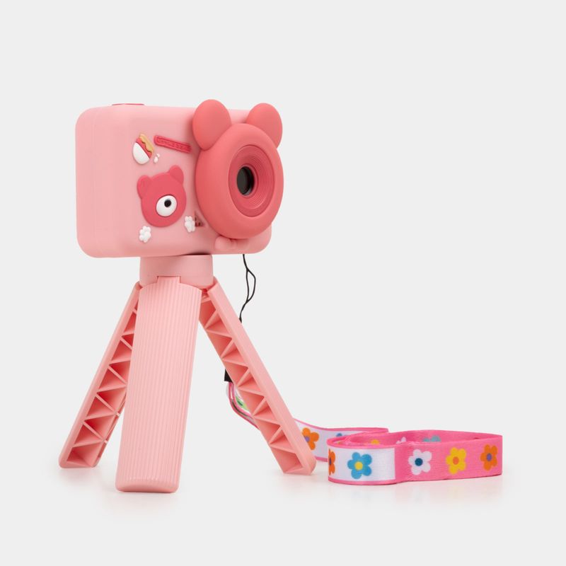 camara-infantil-con-forro-de-silicona-diseno-de-oso-con-tripode-3-7701016800709