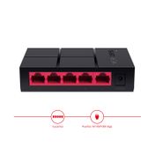 Switch de escritorio Mercusys MS105G de 5 puertos giga