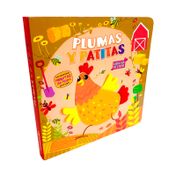 Corazón de felpa - plumas y patitas