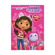 La casa de muñecas de Gabby: Jumbo libro de colorear y actividades