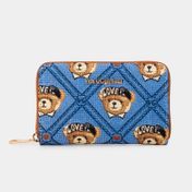Billetera Henney Bear caras de osos azul