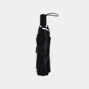 Sombrilla manual de 26.4 cm Henney Bear negra con blanca