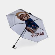 Sombrilla manual de 26.4 cm Henney Bear negra