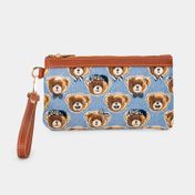 Cosmetiquera Henney Bear osos Hello Blue