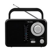 Radio análogo FM/AM portable retro 0.6W RMS TR-412
