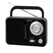 Radio análogo FM/AM portable retro 0.6W RMS TR-412