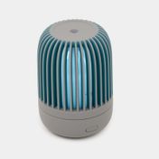 Humidificador gris de 50ml difusor de aroma con luz