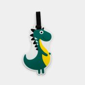 Etiqueta para viaje dinosaurio