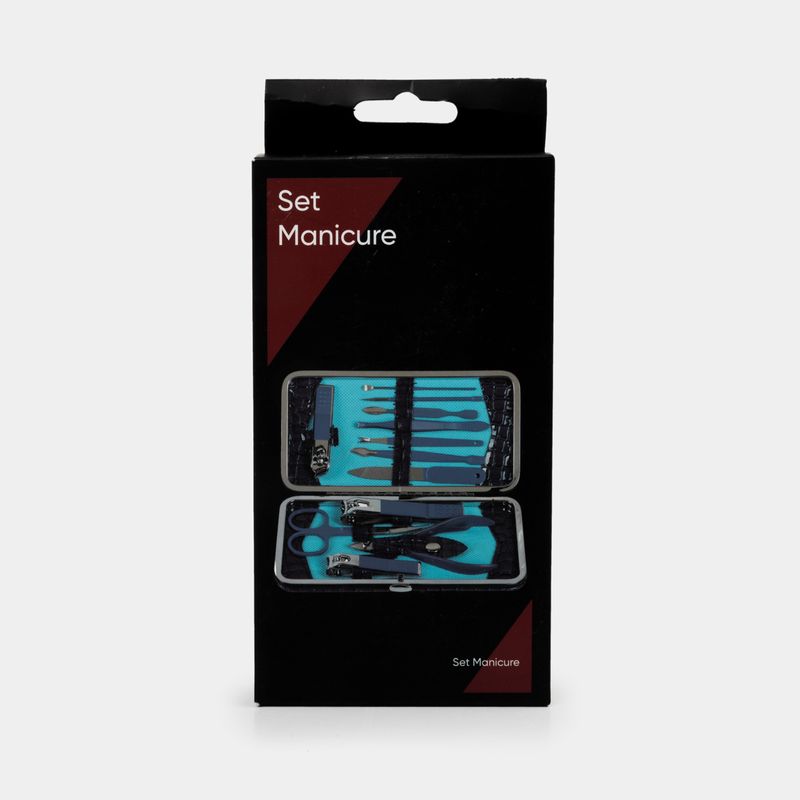 set-de-manicure-x12-piezas-con-estuche-azul-7701016124256