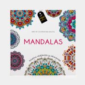 Libro de colorear para adultos: mandalas, diseños relajantes y calmantes