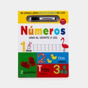 Mi gran libro reutilizable de los números (1-20)