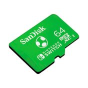 Memoria micro SDXC de 64 GB SanDisk Nintendo Switch