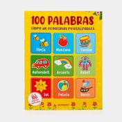 100 palabras: libro de pegatinas reutilizables