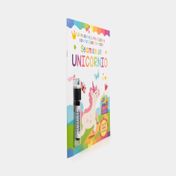 Seamos un unicornio: libro de hojas reutilizables con marcador borrable