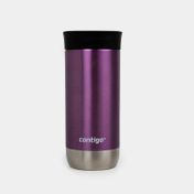 Termo de 473 ml hurón morado con plateado