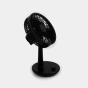 Ventilador de mesa USB de 8", negro